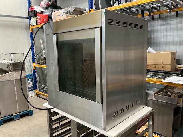 2018 ubert topline rt-403 professionele rotisserie/draaispitoven met rvs ovenstand 12 treden - afbeelding 7 van  15