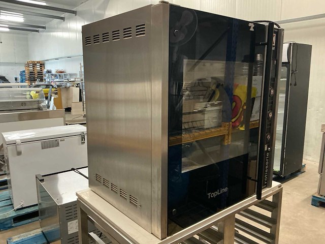 2018 ubert topline rt-403 professionele rotisserie/draaispitoven met rvs ovenstand 12 treden - afbeelding 9 van  15