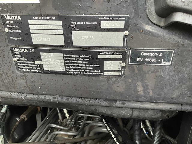 2018 valtra t214 a vierwielaangedreven landbouwtractor - afbeelding 36 van  41