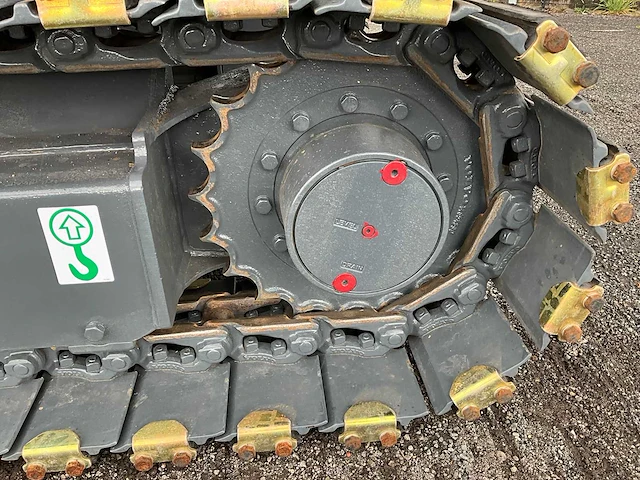 2018 volvo ec55d midi graafmachine - afbeelding 2 van  26