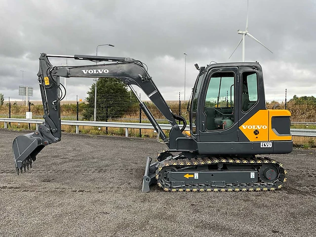 2018 volvo ec55d midi graafmachine - afbeelding 12 van  26