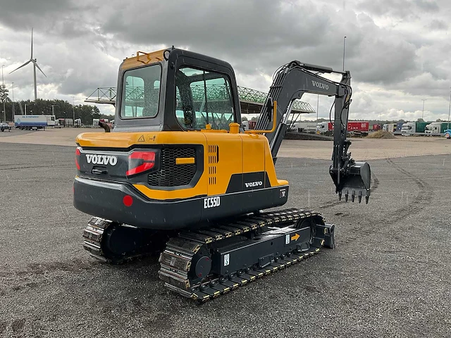 2018 volvo ec55d midi graafmachine - afbeelding 22 van  26