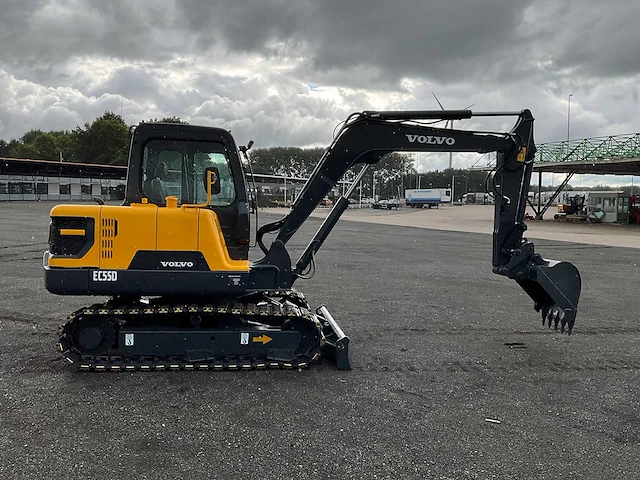 2018 volvo ec55d midi graafmachine - afbeelding 23 van  26