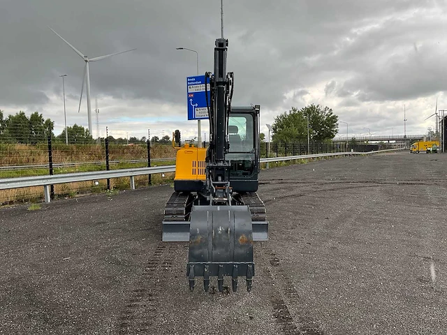 2018 volvo ec55d midi graafmachine - afbeelding 25 van  26