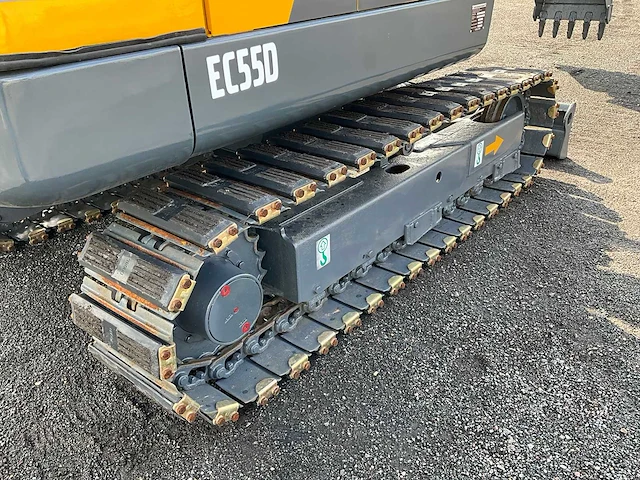 2018 volvo ec55d midi graafmachine - afbeelding 3 van  27