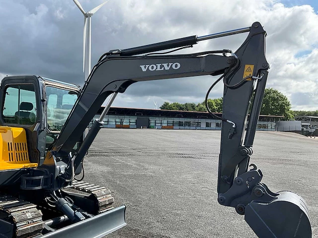 2018 volvo ec55d midi graafmachine - afbeelding 9 van  27