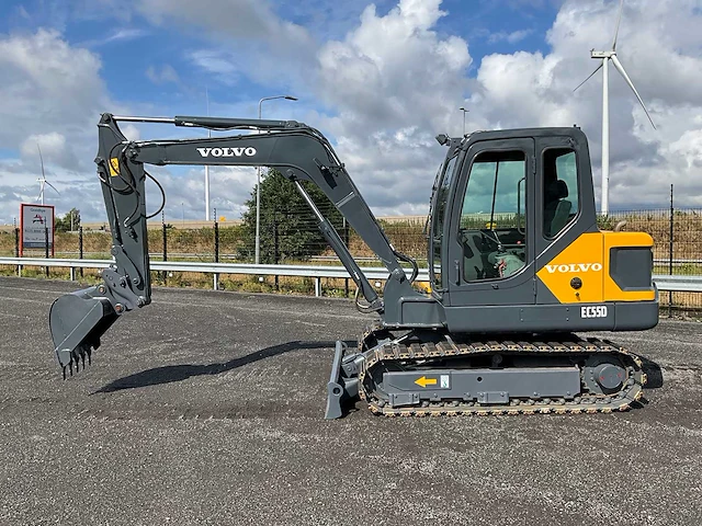 2018 volvo ec55d midi graafmachine - afbeelding 12 van  27