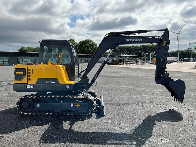 2018 volvo ec55d midi graafmachine - afbeelding 24 van  27