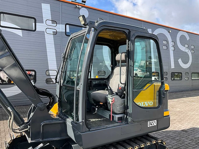 2018 volvo ec55d midigraafmachine - afbeelding 11 van  28