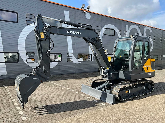 2018 volvo ec55d midigraafmachine - afbeelding 1 van  28