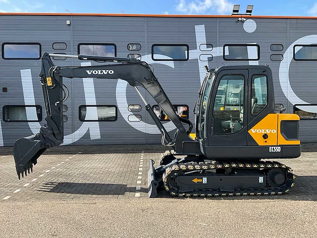 2018 volvo ec55d midigraafmachine - afbeelding 12 van  28