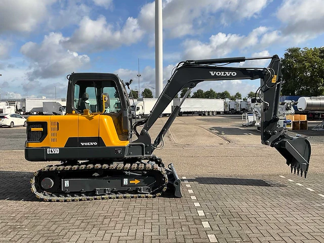 2018 volvo ec55d midigraafmachine - afbeelding 25 van  28