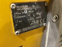 2018 wacker neuson bh65 benzine breekhamer - afbeelding 3 van  3