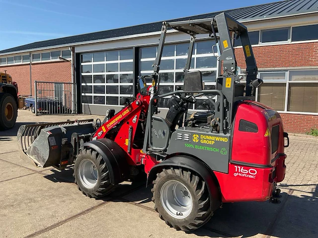 2018 weidemann ehoftrac 1160 mini-shovel - afbeelding 8 van  15