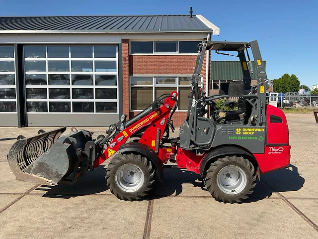 2018 weidemann ehoftrac 1160 mini-shovel - afbeelding 11 van  15