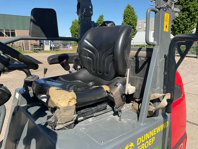 2018 weidemann ehoftrac 1160 mini-shovel - afbeelding 12 van  15