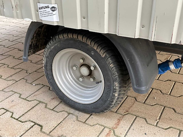 2018 weiro holzbau bauwagen rasant 350 schaft aanhangwagen - afbeelding 5 van  14