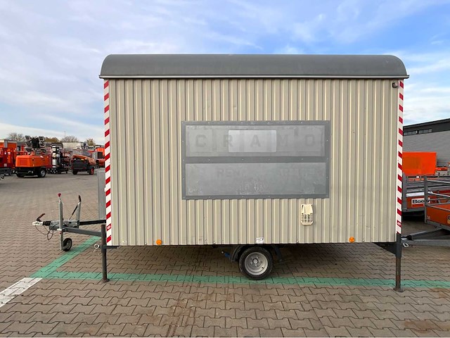 2018 weiro holzbau bauwagen rasant 350 schaft aanhangwagen - afbeelding 12 van  14