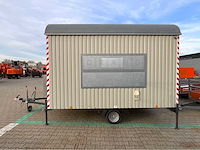 2018 weiro holzbau bauwagen rasant 350 schaft aanhangwagen - afbeelding 12 van  14