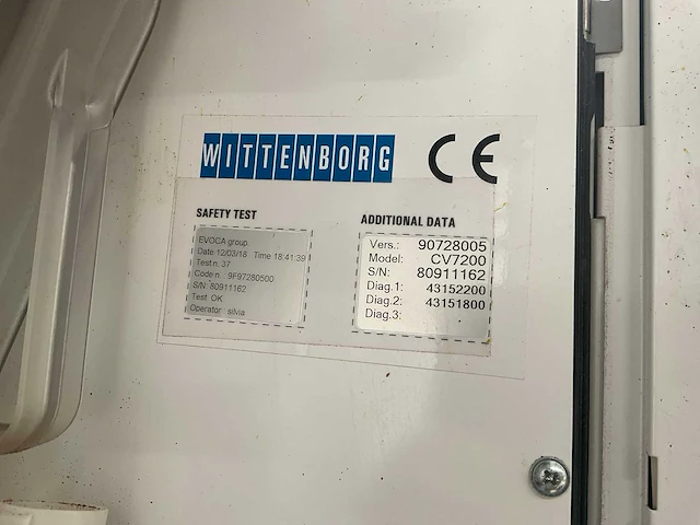 2018 wittenborg cv7200 koffiemachine - afbeelding 5 van  5