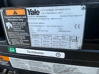 2018 yale glp25vx vorkheftruck - afbeelding 6 van  14