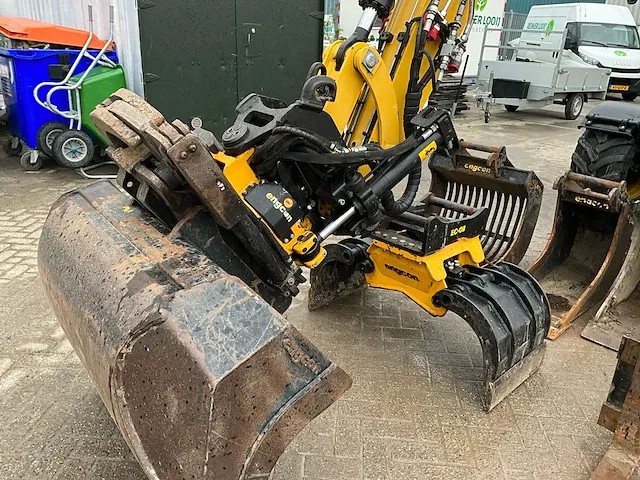 2018 yanmar b75w banden graafmachine - afbeelding 3 van  33