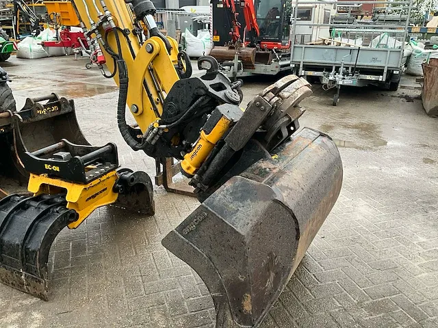 2018 yanmar b75w banden graafmachine - afbeelding 4 van  33