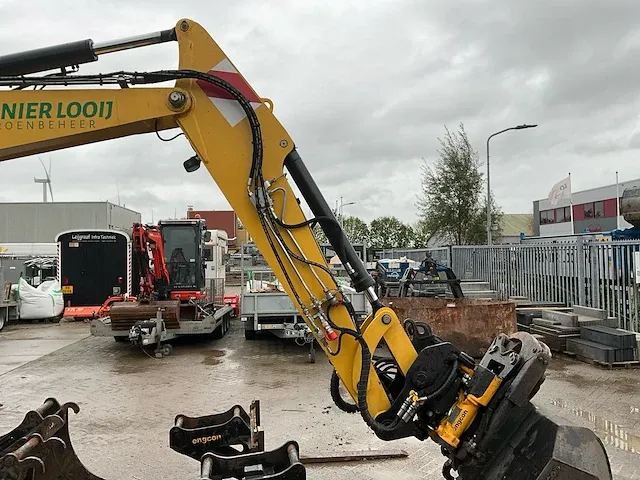 2018 yanmar b75w banden graafmachine - afbeelding 7 van  33