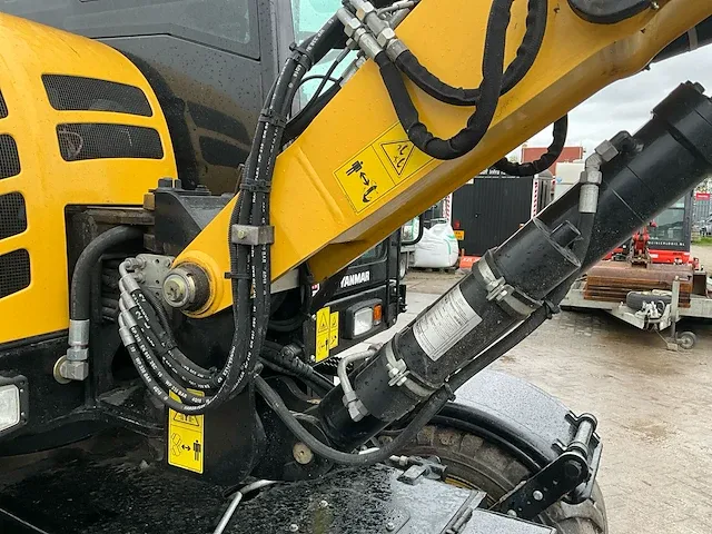 2018 yanmar b75w banden graafmachine - afbeelding 8 van  33