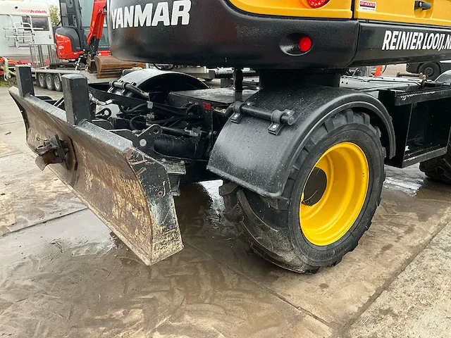 2018 yanmar b75w banden graafmachine - afbeelding 11 van  33