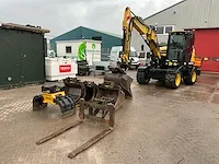 2018 yanmar b75w banden graafmachine
