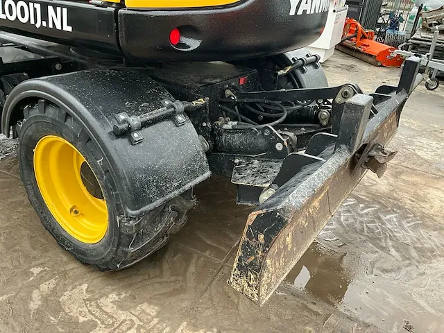 2018 yanmar b75w banden graafmachine - afbeelding 14 van  33