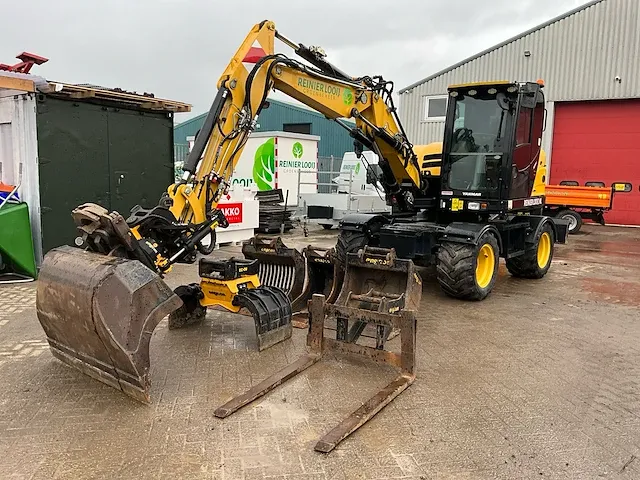 2018 yanmar b75w banden graafmachine - afbeelding 12 van  33