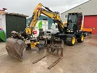 2018 yanmar b75w banden graafmachine - afbeelding 12 van  33