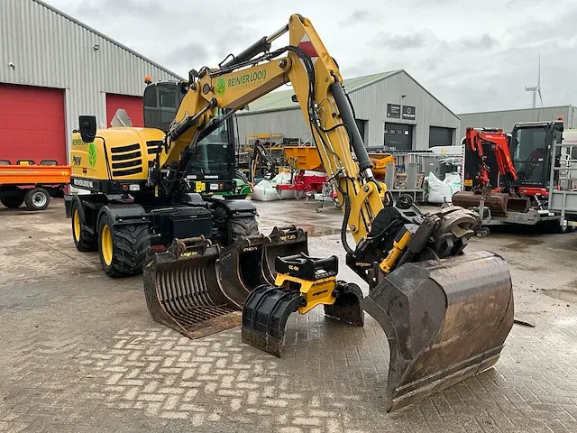 2018 yanmar b75w banden graafmachine - afbeelding 23 van  33