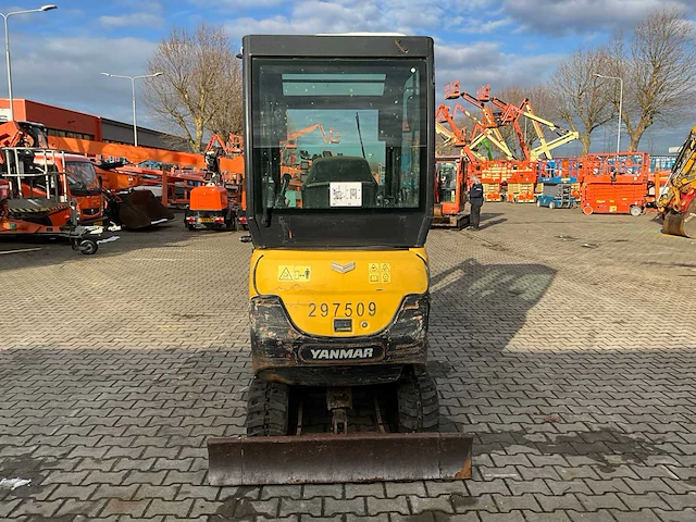 2018 yanmar sv18 mini graafmachine - afbeelding 2 van  41