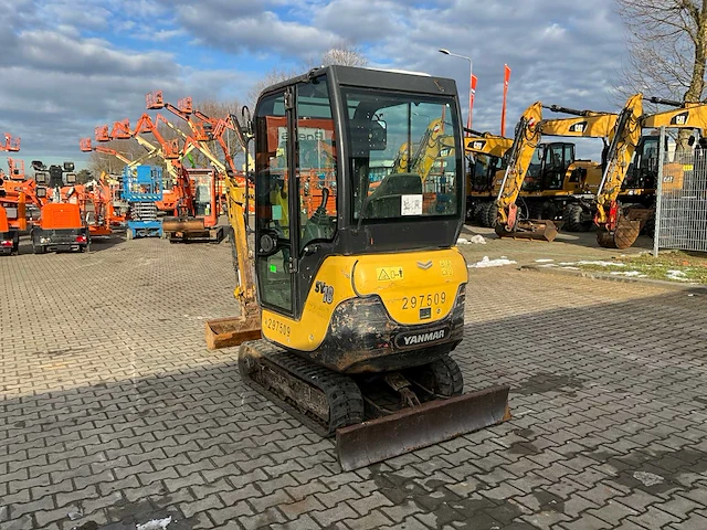 2018 yanmar sv18 mini graafmachine - afbeelding 3 van  41