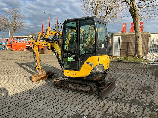 2018 yanmar sv18 mini graafmachine - afbeelding 4 van  41