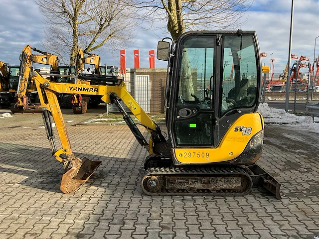 2018 yanmar sv18 mini graafmachine - afbeelding 5 van  41
