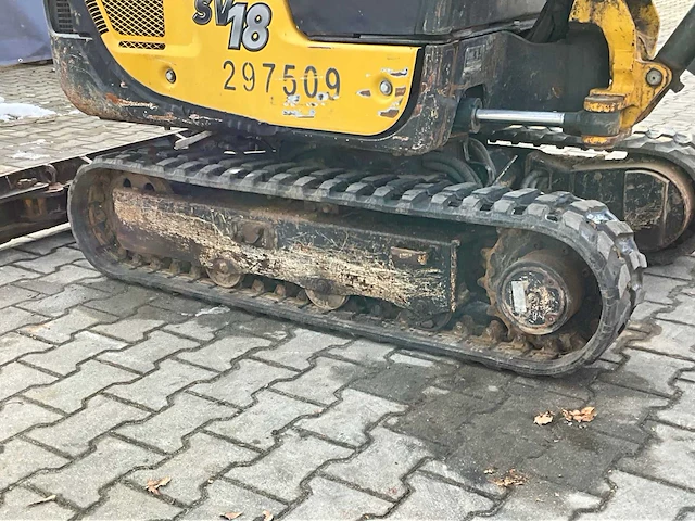 2018 yanmar sv18 mini graafmachine - afbeelding 33 van  41