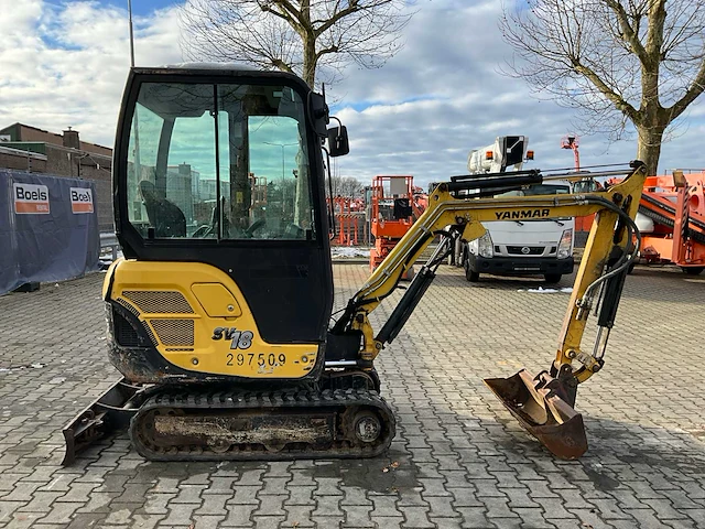 2018 yanmar sv18 mini graafmachine - afbeelding 39 van  41