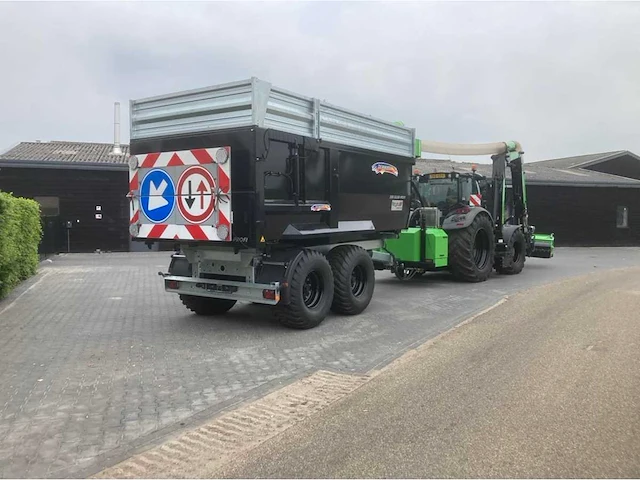 2019 - fendt - 720 vario s4 profi - maai-zuig combinatie met kipper - afbeelding 78 van  79