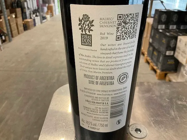 2019 - malbec/cabernet sauvignon (318x) - afbeelding 2 van  3