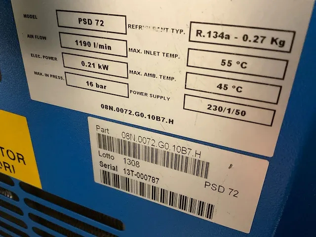2019 airpress aps 10 ivr x schroefcompressor - afbeelding 6 van  8