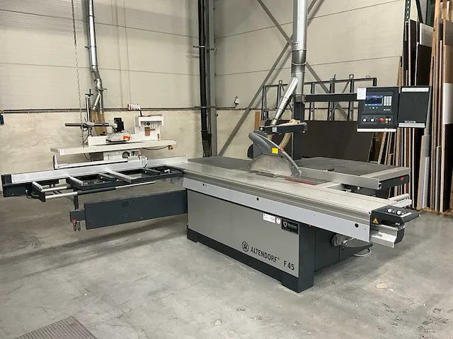 2019 altendorf f45 evodrive tafel cirkelzaagmachine - afbeelding 1 van  29