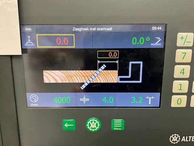 2019 altendorf f45 evodrive tafel cirkelzaagmachine - afbeelding 14 van  29
