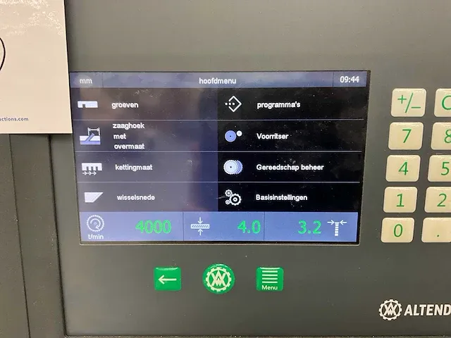 2019 altendorf f45 evodrive tafel cirkelzaagmachine - afbeelding 15 van  29