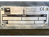 2019 altrad / belle fc3612e trilplaat - afbeelding 6 van  6