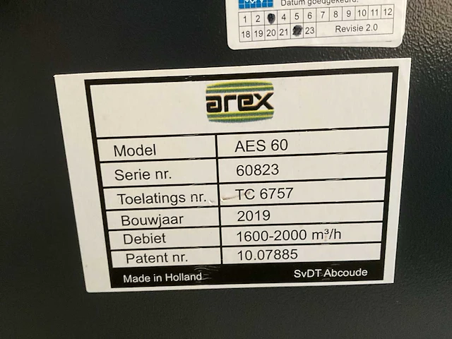 2019 arex 400 4-gas tester - afbeelding 13 van  20