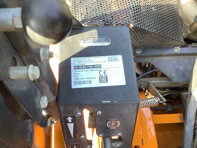 2019 as motor yak as1040 4wd ruwtereinmaaier - afbeelding 8 van  8